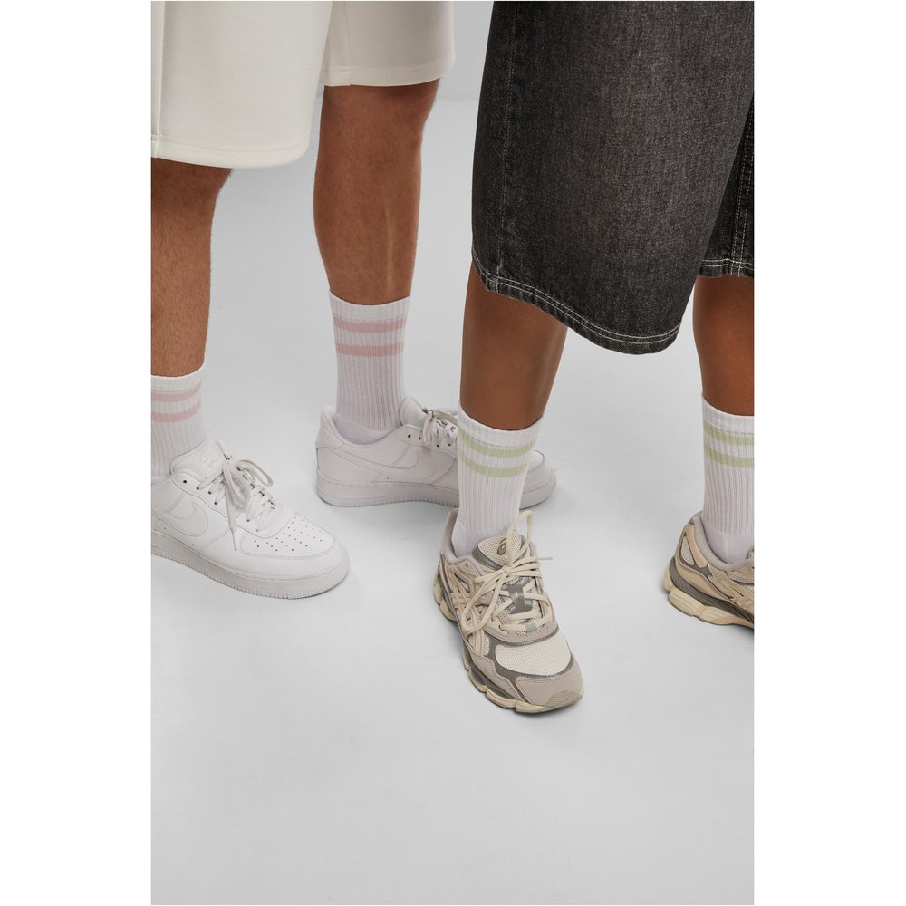 Urban Classics - Double Stripe 5Pack Chaussettes - Multicolore